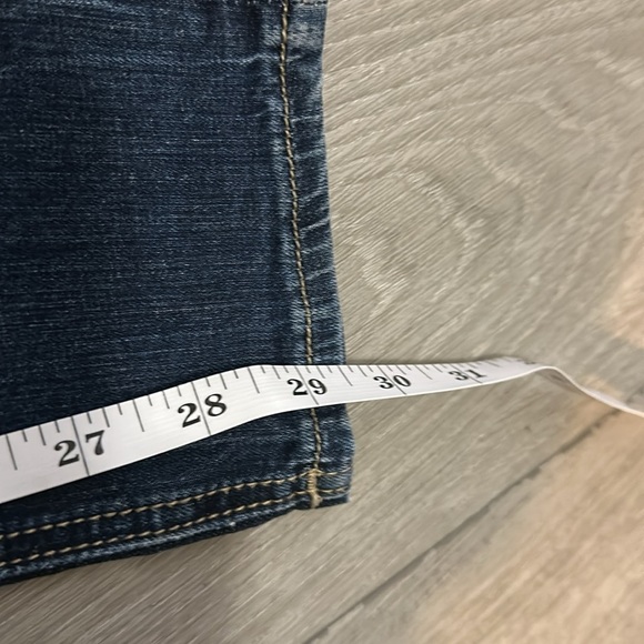 Miss Me Blue Skinny Jeans with Vintage Fading - Picture 8 of 10